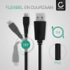 USB Kabel compatibel met Gigaset GS370 / GS270 / GS270 Plus / GS185 / GS180 / GS170 / GS160 / GS100 - 1m Oplaadkabel Datakabel 1A PVC smartphone zwart