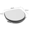 Lomme for Apple Airpods Max - Nylon, lysegrå shell pocket tasker