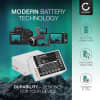 2x Batteri for Canon PowerShot G12, PowerShot G11, PowerShot G10, PowerShot SX30 IS NB-7L (1050mAh, 7.4V) fra CELLONIC
