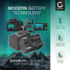 2x Batteri for Samsung SC-D24, SC-D23, SC-D55, SC-D60, SC-D33, SC-D27, SC-D34, SC-D31, SC-D77 Kameraer 3000mAh fra CELLONIC