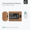 Batteri med type C input for Sony Alpha 7 IV, 6700, A6600, ILCE-6600, A7S III, A9, ILCE-9 2400mAh fra CELLONIC