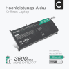 Akku für HP Envy 15-AE000, 15T-AE000, Envy M6 Series, LP03XL Laptop - 3600mAh 11.4V 