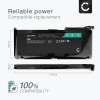 Batteri for Apple MacBook 13 - A1342 2009-2010, A1342, A1331 5900mAh 11.1V fra CELLONIC