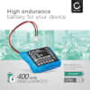 Batteri för Educator ET-300 / ET-302 / ET-402 (Transmitter, Receiver) - PL-762229,V2015-E05 (400mAh)  Ersättningsbatteri