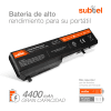 Batería para portátiles Dell Vostro 1310, 1320, 1510, 1511, 1520 - 4400mAh 10.8V - 11.1V