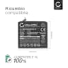 Batteria HB27D8C8ECW-12 compatibile con Huawei MatePad Pro MRX-AL09, MRX-AL19, MRX-W09, MRX-W19 Ricambio da 7150mAh per tablet pc -Sostituzione di lunga durata