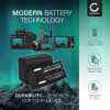 2x Batteri for Samsung SC-D365, SC-D372, SC-D455, SC-D455, SC-DC163, SC-DC165 Kameraer 2400mAh fra CELLONIC