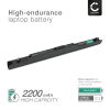 Batteri for ASUS VivoBook S550CB, S550CM, S550CA, ASUS K56, S56C, K56CB, K56CM, R505, S550C, A56C 2200mAh 14.4V - 14.8V fra CELLONIC