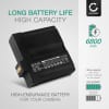 Batteri for FLIR Division T199365ACC, ThermaCAM B20, P20, P25, P60, P65, S60, S65, T199365ACC 6800mAh 7.4V fra CELLONIC