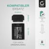 2x NP-FZ100 Ersatz Akku für Sony A7 III Alpha 7 III ILCE-7M3 ILCE-7M3K A7R III Alpha 7R III ILCE-7RM3 A9 Alpha 9 ILCE-9 A7R IV ILCE-7RM4 ILCE-6600 A6600 - Kamera Ersatzakku - Kameraakku 1600mAh, Batterie