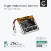 Batteri for Suunto 9, 9 baro, 175-8141, 100022539 - 290mAh 3,8V  fra CELLONIC