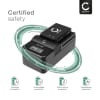 2x Batteri for Olympus OM System OM-1 / Olympus BLX-1 / Olympus BCX-1 Kameraer 2260mAh + Lader fra CELLONIC