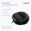 Headphone case for Sennheiser HD 25, 25-1, 25-1 II, HD25, HD25-1 Beyerdynamic DT880 Pro Teufel Aureol ASUS ROG Strix Fusion, Cerberus Gaming Headset Sony MDR-Serie, MDR-XB950B1, MDR-XB950N1 - Beskyttende støtsikker Hard Case til øretelefoner- svart