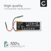 09D29,H452050,BAT00008 Battery for Cardo Scala Rider Teamset Pro, Scala Rider Multiset Q2 400mAh Headphone / Headset Battery Replacement + Tool-kit