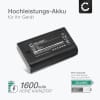 2x BLI-312 14464 Ersatz Akku für Leica M9 M8 M-E M9-P M8.2 - Kamera Ersatzakku - Kameraakku 1600mAh, Batterie