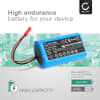 Batteri for Arizer Solo 1 / Solo 2 2S1P/18650B (3400mAh, 7.4V) fra CELLONIC