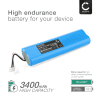 Batteri for ECOVACS Deebot Ozmo 920, 930, 900, 901, 905, 937, ECOVACS DG3G, DG70 3400mAh fra CELLONIC