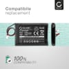 Batteria per Babyalarm Neonate BC-5700D - GSP053450PL (1100mAh) batteria di ricambio