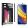 CELLONIC® Display Schutzglas kompatibel mit Xiaomi Poco X3 Pro Handyglas - 3D Case-friendly 9H 0,33mm Full Glue schwarz - Handy Schutzfolie Displayschutz Glas Folie, Screen Protector Glass