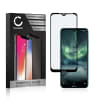 Skjermbeskytter glass Nokia 7.2 (3D Case-friendly, 9H, 0,33mm, Full Glue) Herdet Glass