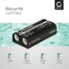 2x Batterie BP-HP550-11 700mAh pour casque audio Sony MDR-RF811RK, MDR-RF855RK, MDR-RF810R, MDR-RF811R