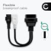 OBD2-adapterkabel til bil for Audi VW Seat – 30 cm kabel 2+2 pin (2x2) til 16-pin OBDII diagnoseadapter fra CELLONIC