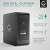 USB Laddare för mobiltelefon surfplatta högtalare med USB PD Power Delivery 30W - 5.4A USB Snabb Laddare Väggladdare för uttag USB Power Adapter