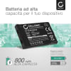 Batteria CELLONIC® 23-001059-00,23-001080-00,A600ST1,DK512009 per telefono Aastra 600d 610d 620d 630d 650c DTS11, DeTeWe 600d 612d 622d 632d 650c DTS11, Mitel 600d, Telekom Comfort Pro CM 500 Ricambio affidabile da 800mAh per il tuo fisso/cordless