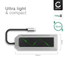 8-in-1 USB Splitter Hub – USB C til HDMI-adapter 4K @ 60Hz, USB type C, 3x USB A PD 3.0, SD, Micro SD og Ethernet – USB C dongle for Mac OS, Windows, Android