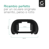 CELLONIC® Viewfinder Eyecup for Sony Alpha 7, Alpha 9, Alpha58, Alpha 99 II FDA-EP18 Plastic Replacement Anti-Glare EVF Eye Piece View Finder Cover Hood Cap