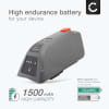 Batteri 18V, 1500mAh, Li Ion for Gardena Comfort 35 roll-up automatic Li (8025-20) - 8025-20, 008A231 Reservebatteri