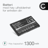 Batteri for Yealink W59R, W56H, W76P, W79P, W60P, W56P, W77P 1300mAh fra CELLONIC