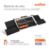 Batería para portátiles Apple Macbook Pro 15 Touch - A1990 (Mid 2018 / 2019) - 7300mAh 11.4V