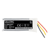 Batteri for JBL Live Pro 2 TWS, Tune Flex (Charging Case) GSP721641 (500mAh, 3.7V) fra CELLONIC