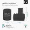 2x Batteri for GoPro MAX, GoPro MAX 360 SPCC1B (1600mAh, 3.85V) fra CELLONIC