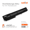 Akku für HP EliteBook 8530p / 8530w / 8540p / 8540w / 8730w / 8740w Laptop - 4400mAh 10.8V - 11.1V