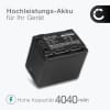 Batteri for Panasonic HC-V180, HC-V777, HC-V380, HC-V770, HC-VX870, HC-W580, HC-V700, VW-VBT190 VW-VBT190 VBT380 VBK180 (4040mAh, 3.6V) fra CELLONIC