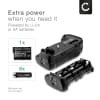 MB-D17 Batterigrep for Nikon D500 Kameraer – EN-EL15 Vertikalt Portrettgrep