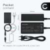 Strømforsyning til Canon EOS RP, EOS 200D EOS 77D, 800D 850D (AC-E6 AC-E6N + DR-E18) – AC-adapter (ACK-E18) (ca. 3m ladekabel – 8V, 2A, 24W) () fra CELLONIC