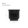 Kamera Hot Shoe-deksel for Sony Alpha 6000 A6000 6400 A6400 ZV-E10 A6100 6300 A6300 6500 RX10