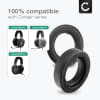 subtel Replacement Ear Pads for Corsair HS50, HS50 Pro, HS60, HS60 Pro, HS70, HS70 Pro, HS75 XB Headphone Covers Soft Foam Earpads Over Ear Headphone Cushions / Earphone Cups
