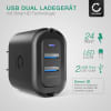 2 Fach Ladegerät 2 USB Ports - Ladeadapter 4.8A