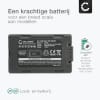 CGR-D54s accu voor Panasonic AG-DVX100 NV-DS29 GX7 MX5 MX2500 MX500 HDC-Z10000 - 5400mAh CGR-D54s vervangende accu voor camera