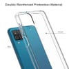 subtel® Phone Case for Samsung Galaxy A12 (SM-A125) TPU Protective Bumper Hardshell Back Cover Hardcase - Crystal Clear