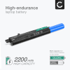 Batteri for ASUS VivoBook X507MA, X507UF, X507UA, F507UF, X407MA, X407UA, X407UB, A31N1719 2200mAh 10.8V fra CELLONIC
