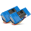 2x Batterie pour Husqvarna Automower 420, 430, 440, 320, 550, 520, AM430X, AM550 (589585701, 589585201) 18V Li Ion 5200mAh de CELLONIC