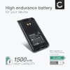 Batteri til Icom FT-2000 F1000 F1000D F1000S F1000T F2000 F2000D F2000S F2000T IC-F1000 IC-F1000D IC-F1000S IC-F1000T IC-F2000 IC-F2000D IC-F2000S IC-F2000T IC-V88 - Icom BP-279, BearCom BC1000 (1500 mAh) reservebatteri