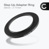 CELLONIC 58mm to 77mm Step Up Ring – Lens Filter & Hood Stepping Up Adapter Ring Mount Adapter for Canon, Nikon, Sony, Fuji, Olympus Camera Lenses