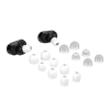 subtel Sony WF-1000XM3 Ørepropper – Erstatningspropper for In-Ear Hodetelefoner – hvit Silikon Øretelefondeksler