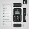 CELLONIC® 4 Slot LCD Battery Charger for Rechargeable AA, AAA & 9v + 1x 250mAh 9v Battery - Universal NiMH NiCd Fast Smart Intelligent Charging Recharger